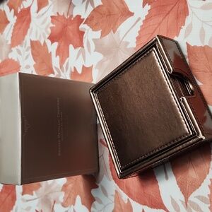 Pottery Barn Bronze Metallic Coasters Set, NWT